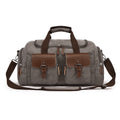 Large Luxury Designer Sport Gym Duffle Bag Manufacturers Custom Logo Waterproof Canvas Leather Geometric Zipper for Travel