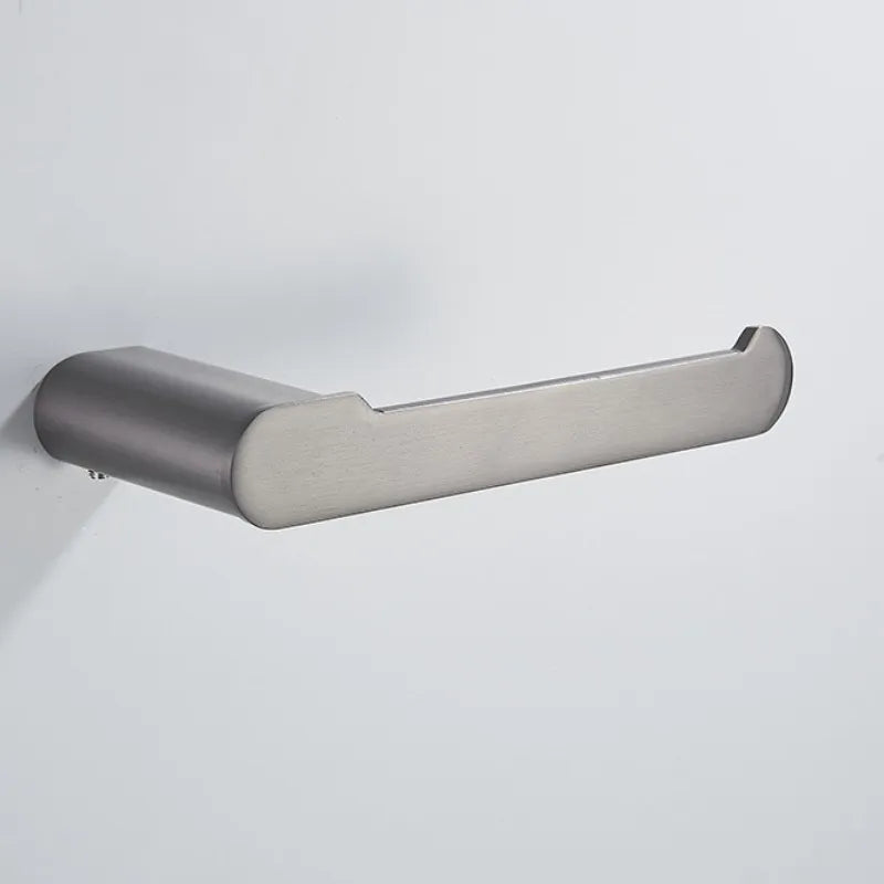 Stainless Steel 304 Modern Wall-Mounted Bathroom Shelf Toilet Paper Holder for Hotel Use with Customized Color 2-Year Warranty