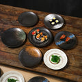 Eco-Friendly Different Size 6 7 8 9 10 Inch Round Ceramic Japanese Restaurant Plates for Sale