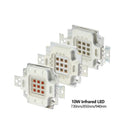 High Power COB LED Chip 10w 20w 30w 50w 100w 12v 30-34v White RGB UV IR Full Spectrum COB SMD LED Light for Spotlight