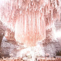 Wholesale Ceiling Hanging Artificial Flowers 2m Orchid Strings White Wisteria Vine for Wedding
