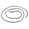 3mm Fashion 925 Sterling Silver Vintage Men Jewelry Chain Necklaces
