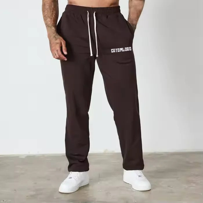 Promotion Custom Logo Men Spring and Autumn Comfortable Jogger Pants Breathable Casual Hiking Baggy Gym Blank Pants