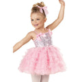 Children's Lovely Princess Skirt Dance Performance Dress Sequin Gauze Skirt Puffy Cake Skirt
