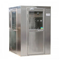 Air Shower GMP Cleanroom 304 Stainless Steel with 3 Doors 36 Nozzles air Shower Box