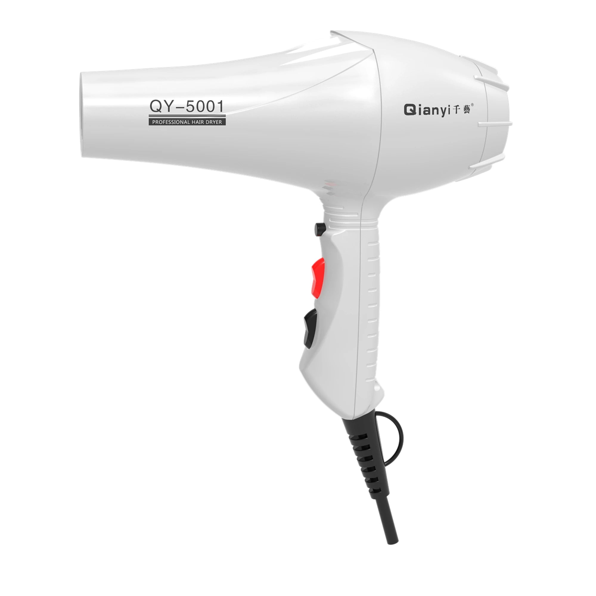 Professional Hotel Hair Dryer Ionic Blow Diffuser One-Step Salon Machine Blower Electric Hot/Cold Heat Settings 1850W 14000 RPM