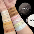 Custom Logo Low Moq Matte Waterproof Cosmetics Makeup Private Label Vegan Pink Loose Setting Powder