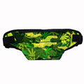 Adjustable Belt Outdoor Sports Waist Bag with Zipper Closure for Running and Jogging Sublimation Waist Bag