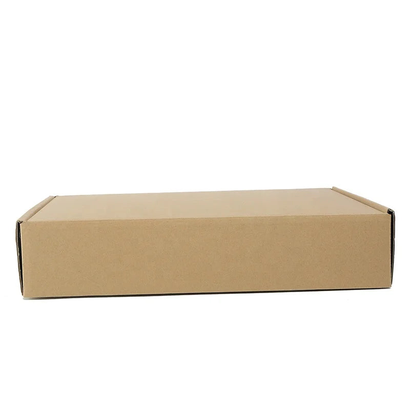 Custom Logo and Printing Tuck Top Packaging Box Corrugated Die Cut Folding Kraft Paper Box