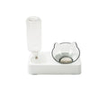 Automatic Plastic Pet Feeder Cat Bowl with Water Fountain Supplies Food and Water for Cats and Dogs