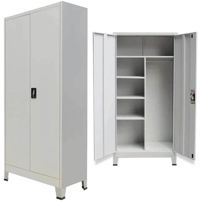 Modern Metal Office Locker Cabinet Wardrobe Storage Combination with Hospital Gym & Living Room Applications