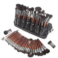 38pcs/set Professional Wooden Handle Private Label Makeup Brush Sets Freely Combined Custom Logo Vegan Full Set Makeup Brushes