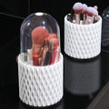 360 Rotating Makeup Brush Holder Desktop Makeup Organizer Cosmetic Storage Box Lipstick Eyebrow Pencil Holder Jewelry Container