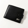 HASSION Classic Men's Short Style Wallet Custom Logo Leather Cardholders Open Closure RFID Feature Polyester Lining Hot Sell
