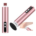Wireless Foot Care File Leg Heels Remove USB Rechargeable Dead Skin Pedicure Tool with Replacement Sandpaper Foot Care Tool