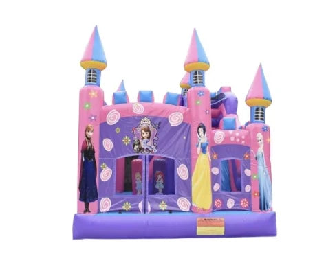 Factory Price Inflatable Castle Princess Bounce House for Sale