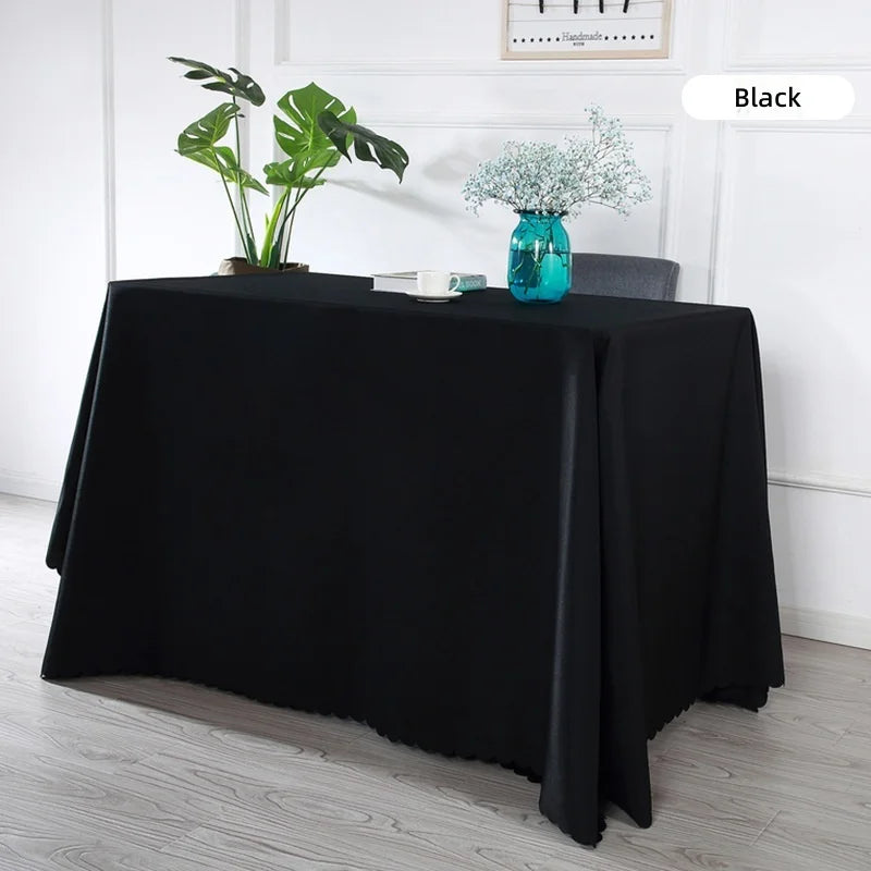 Premium Floral Tablecloth Black White Non Woven Tablecloth Roll Non Woven Fabric Tablecloth for Wedding Banquet and Restaurant