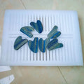 2026 Gems 100% Natural lapis lazuli Gua Sha Device Jade Massager Guasha Tool