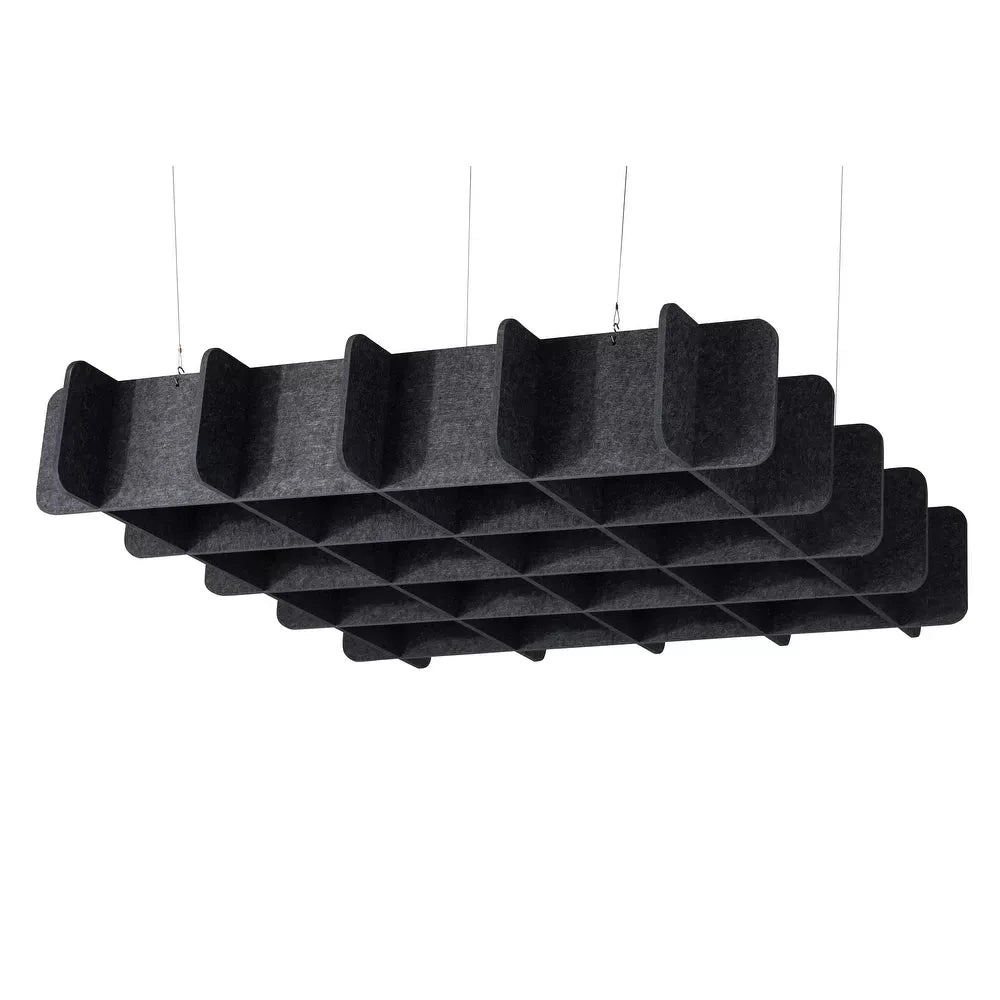 Soundproof Polyester Fibre Felt Acoustic Panels for Ceiling Baffles Cloud