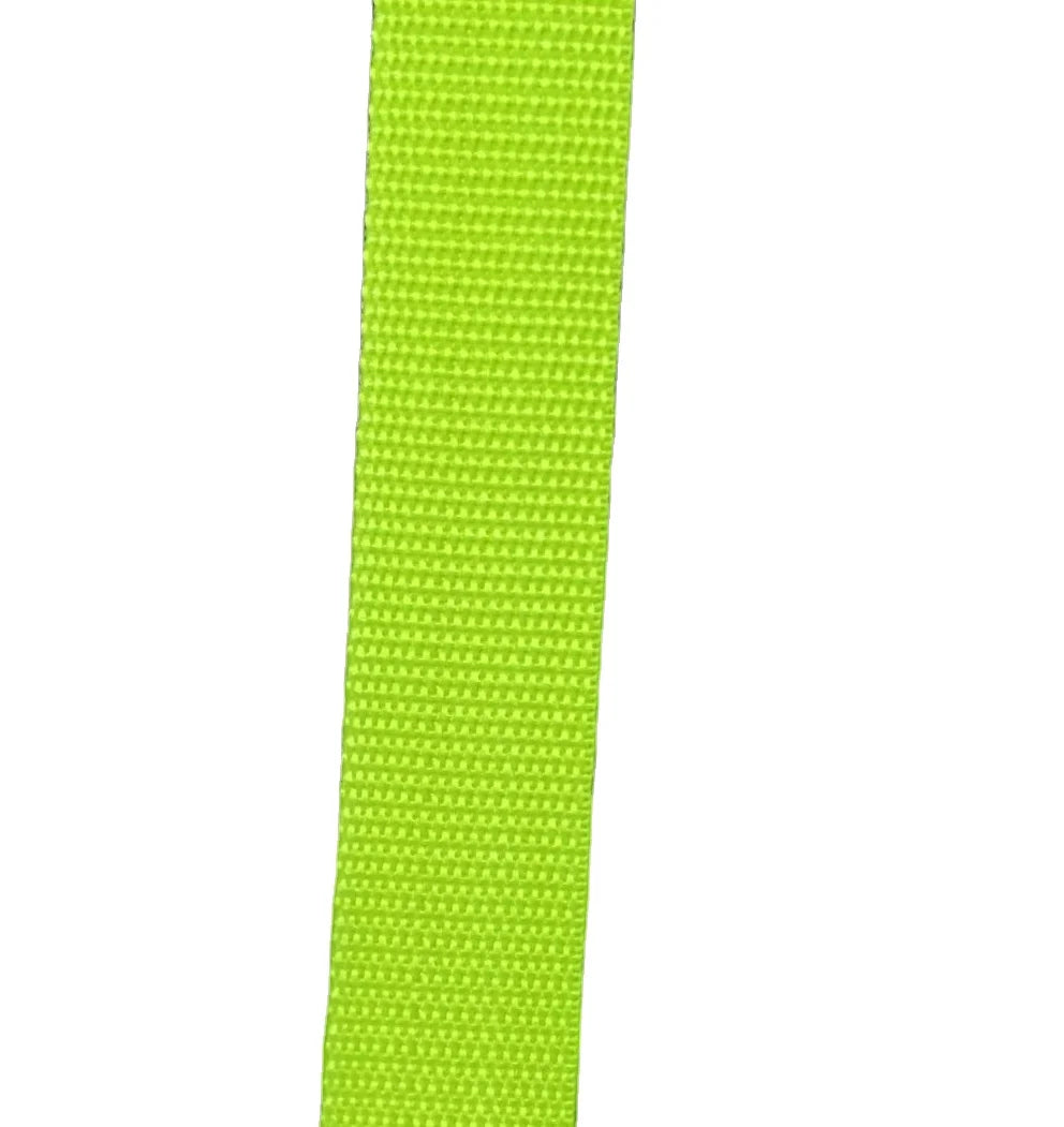 Glow in the Dark Luminous Green Noctilucent Webbing Woven with Innovative Technics