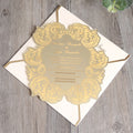 Guangdong Acrylic Products Elegant Acrylic Muslim Wedding Invitations Design Customizable and Elegant for the Modern Bride-to-be