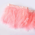 Hot Sale 13-18cm Colorful Dyed Pattern Turkey Feather Trim for Home Wedding & Party Decor