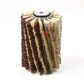 ZHENDA Sisal Sanding Paper Roller Polish Brush for Wooden Grinding Polishing