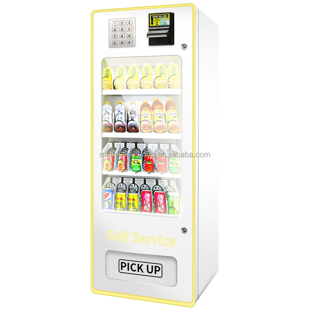 Reliable Vending Machine for Snacks and Drinks Ideal for Stadiums Malls Train Stations Airports With User-friendly Operation