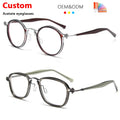 Hot Selling Spectacles Eye Glasses Frame Men Acetate Eyewear Eyeglass Optical Glasses with Low Price for Mens Women