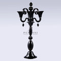 Wholesale Crystal Clear Candelabra for Wedding Table Candlestick Holder Candle Stand for Party Event Decoration