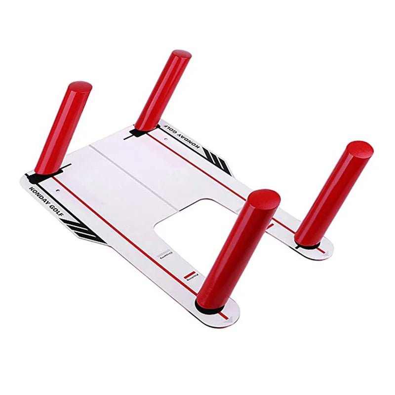 Konday GF-79-28R Golf Swing Trainer Speed Trap-Ambidextrous Acrylic Design with Custom Logo Option