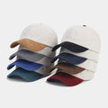 New Light Plate Corduroy Matching Duck Hats With Custom logo Embroidery Outdoor Travel Sun Hats Baseball