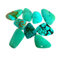 Natural Kingman Turquoise Freeform Cabochon Suites Freeform Cabs