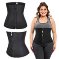 Black Breathable Trainer Waist Corset Belts for Plus Sizes Running Sport Clothing Nonwoven Weaving Cincher Type Waist Shaper