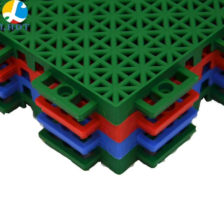 FIBA Approved Outdoor Sports Floor Tiles Interlocking Outdoor Basketball Flooring Tiles
