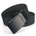 Wholesale Custom Polyester Nylon Belt 2 in 1 Double Color Golf Belt Men Nylon Belt With Reversible Metal Buckle