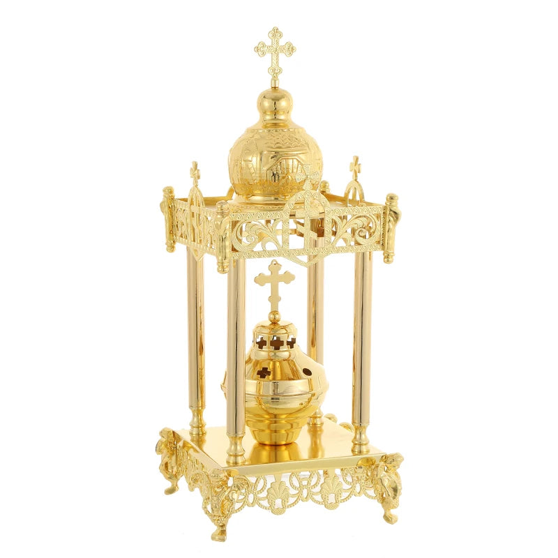 Tabernacle for Church Prayer Orthodox with Gift Box Orthodox Religious Ceremony Hand Cross