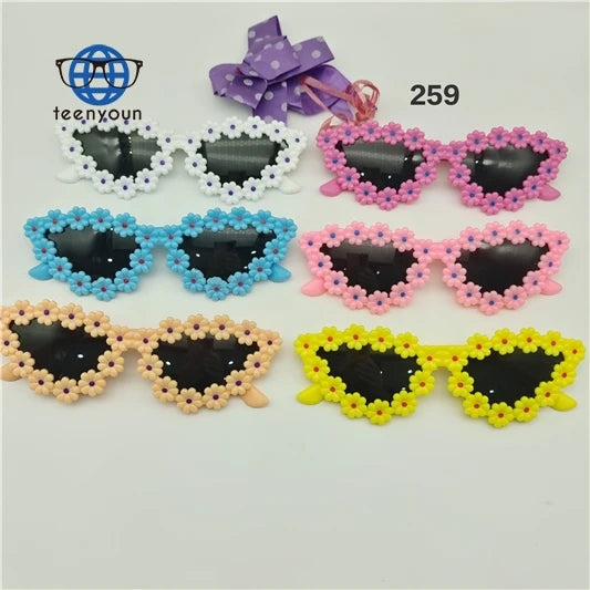 Teenyoun Factory Wholesale Mixed PC Children Sunglasses Ready Stock Same Day Shipping Silky Straight Sunglasses Custom Logo
