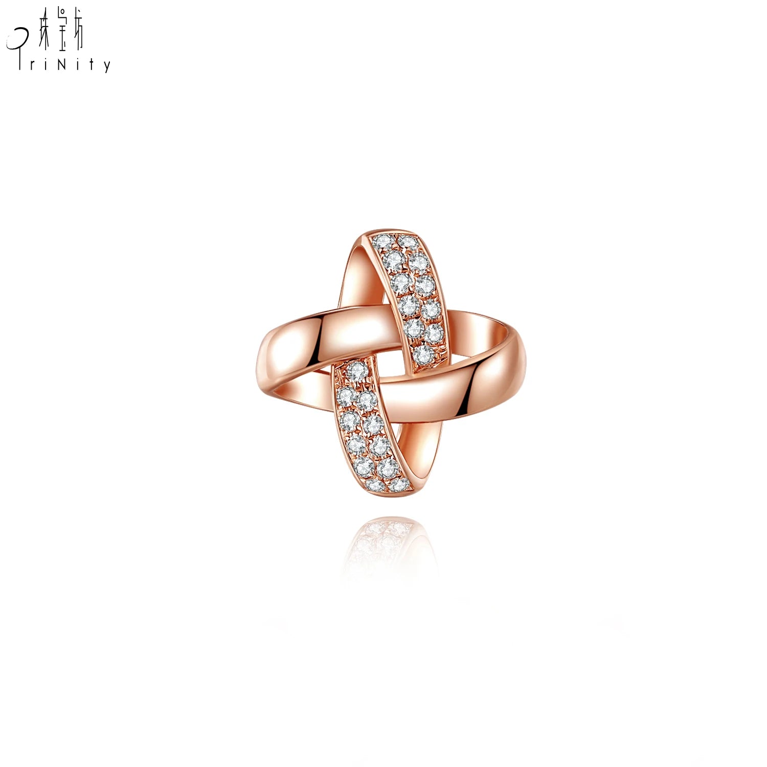 New Arrival 18K Solid Rose Gold Real Natural Diamond Pendant for Women High Quality Trendy and Elegant Jewelry Charm Pendants