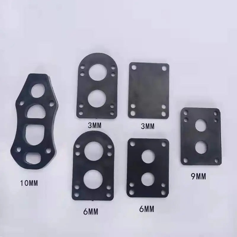 Surfskate Riser Pads Skateboard PU Material Surf Skateboard Thickness 3 6 9 10 12 MM for Geele CX4 CX7 S7 Truck Riser Pads
