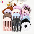 2 PCS Volumizing Hair Clips Hair Tie Hair Volume Clip Styling Tools Pink Scrunchie and Comb for Fluffy Bangs Clips for Root Lift
