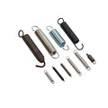 304 Stainless Steel Stretch Hook Spring High-strength Galvanized Double Hook Automotive Tension Spring Fitness Tension Spring
