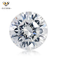 Hot Selling Wholesale High-quality Synthetic Moissanite Gemstones in White with Irregular Cuts