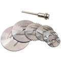 7pcs/Set Mini Hss Cutting Disc Rotating Tool Accessories Hoja De Sierra Circular Wood Plastic and Aluminum Circular Saw Blade