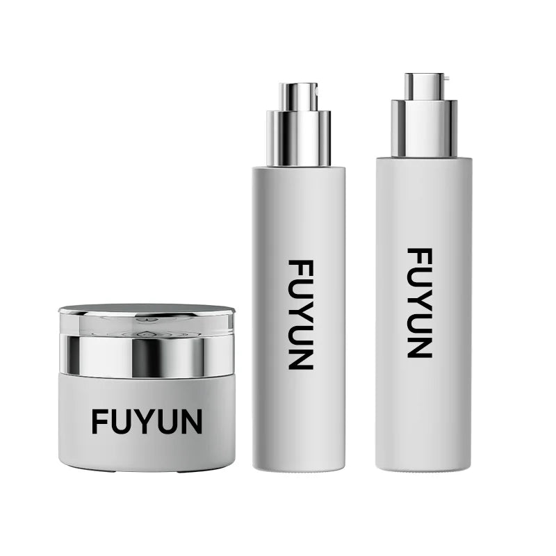 Fuyun 30ml-120ml Frosted Glass Cosmetic Lotion Mist Spray Bottle with Pump for Mascara Skin Care Cream and Eye Drops