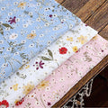 Best Customized Sheer Embroidery Eyelet Lace Fabric Big Flower Printed Woven Lightweight Girls' Skirt In-Stock Items Available