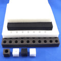 1Board Black White Square Hydroponic Sponge Garden Vegetable Soilless Planting Seedlings Germination Grow Mesh Cup Media Sponge