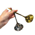 Large Stainless Steel Grand Soup Spoon Long Handle for Household Kitchen Seasoning Porridge Porridge Durable Metal
