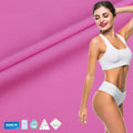 GRS Certified Elastane Eco Friendly 4 Way Stretch Recycled Nylon Fabric for Lingerie Bras and Panties