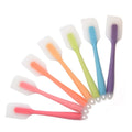 Large 28CM Integrated Translucent Silicone Scraper Cream Spatula Food-grade Baking Supplies for Cake Baking Tools